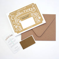 Scratch-off Card - Christmas Golden Ticket