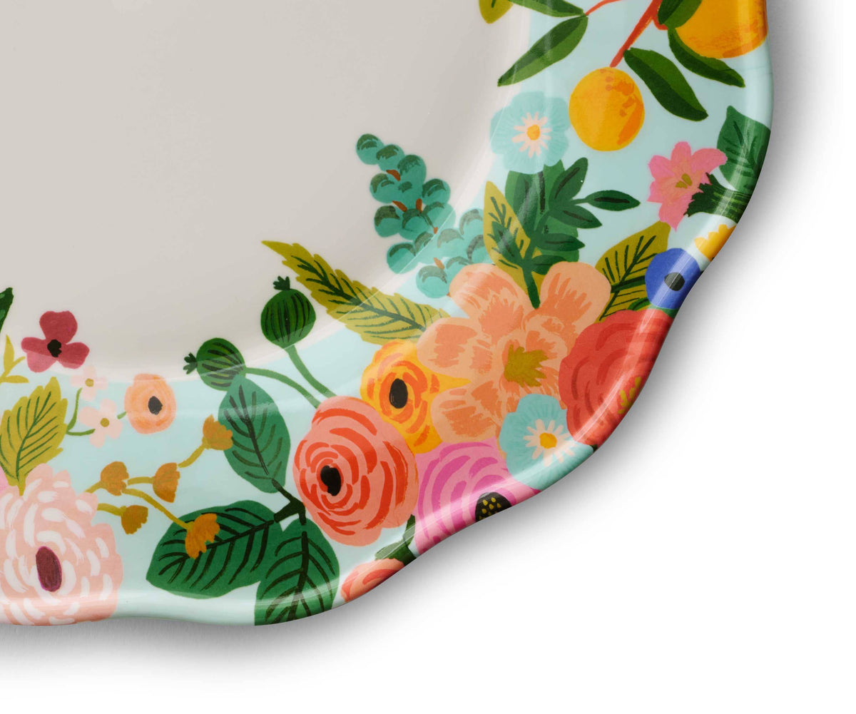 Rifle Paper Garden Party Melamine Assorted Dinner Plates