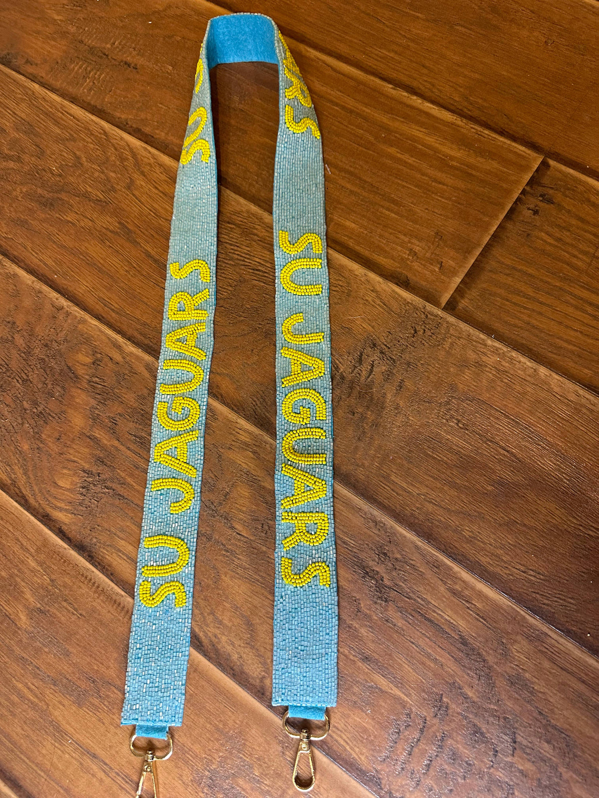 Southern Jaguars Beaded Bag / Purse Strap