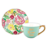 Tea Cup & Saucer Set - Mothers Day