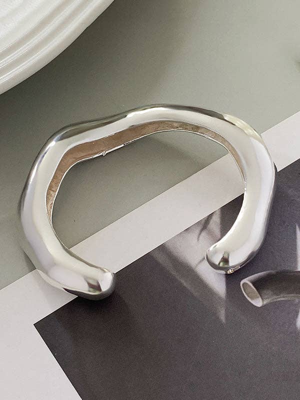 Geometric Bracelet Accessories: GOLD / B / One_size