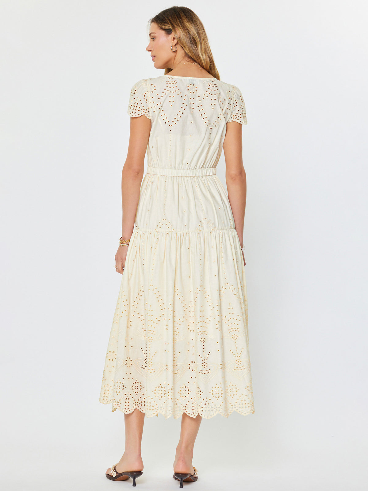 Gazelle Eyelet Maxi Dress