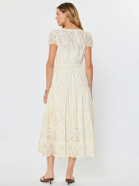 Gazelle Eyelet Maxi Dress