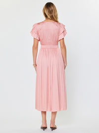 Carmen Rose Pink Midi Dress