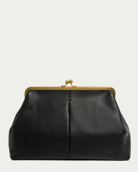Grace Oversized Clutch: Brandy
