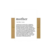 Mother Defined Greeting Card