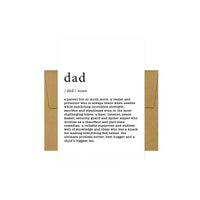 Dad Defined Greeting Card