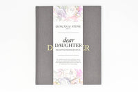 Dear Daughter Childhood Keepsake Book | Mother's Day Gift: Pink