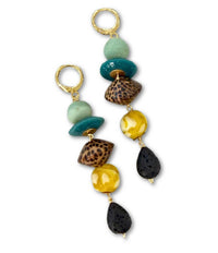 Beaded Dangle Earrings - Boho Drops