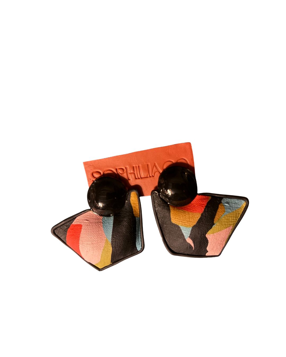 SOPHILIA CO. Handmade "Color Theory" Earrings