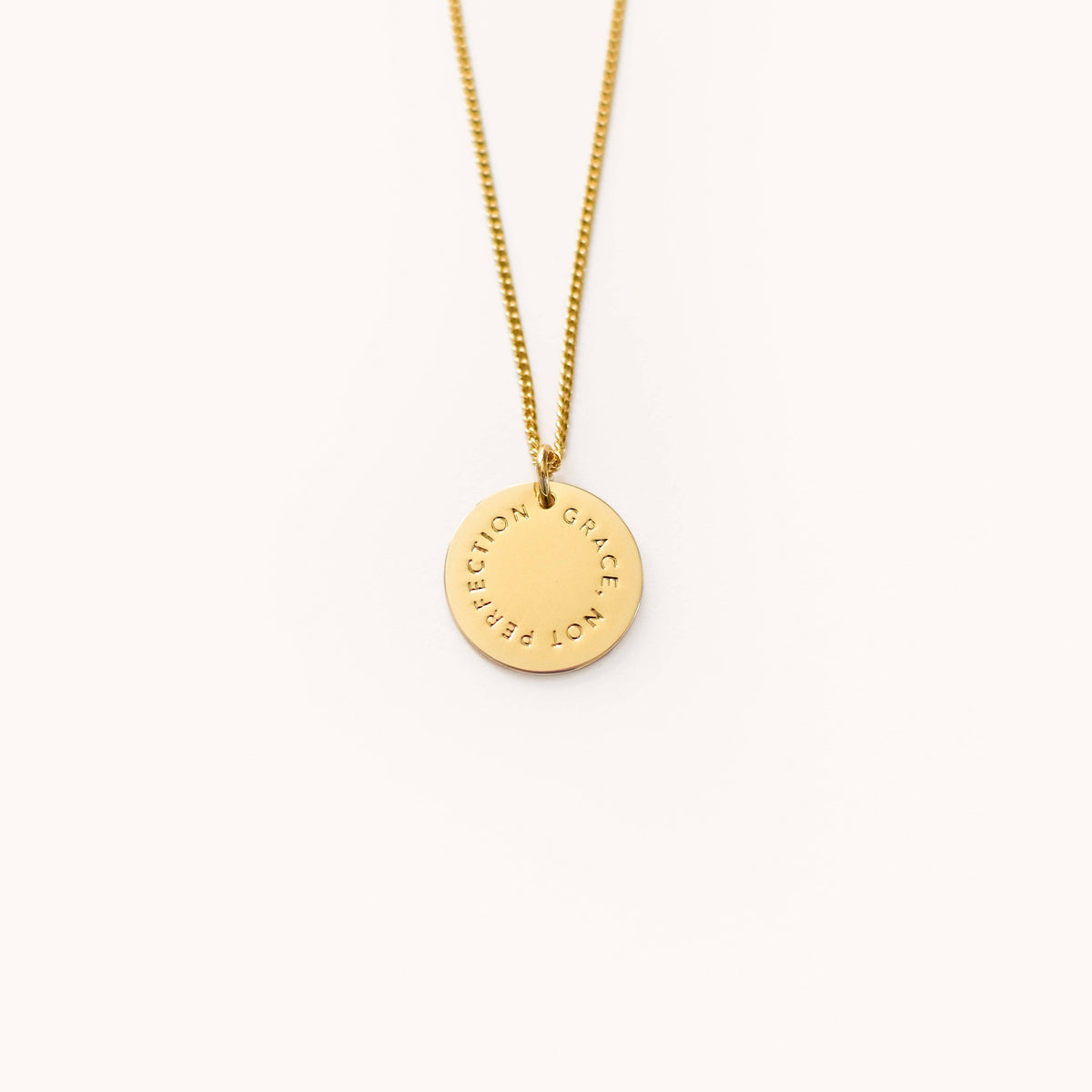 Necklace, Grace Not Perfection