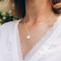 Rainbow Baby Gift for Mom – Gold Silver Charm Necklace: 14k Gold Vermeil