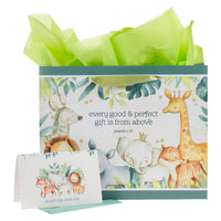 Every Good and Perfect Gift  Large Gift Bag & Card