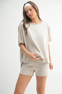Malibu Vintage Dolman Top: SHADOW / S:M:L (2:2:2)