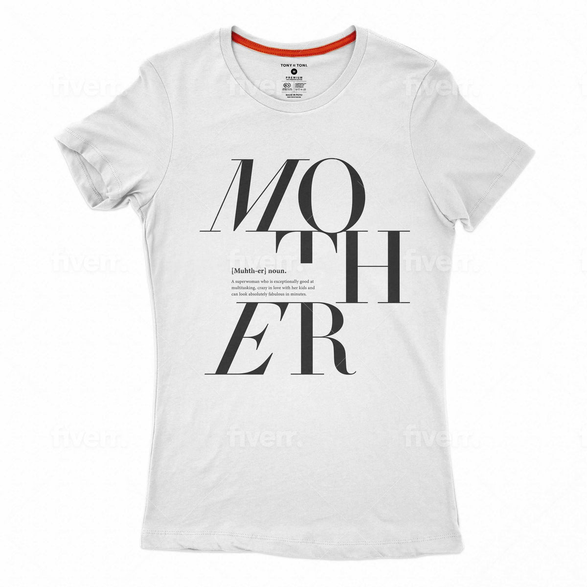 Mother logo Remix T-shirt: 3X