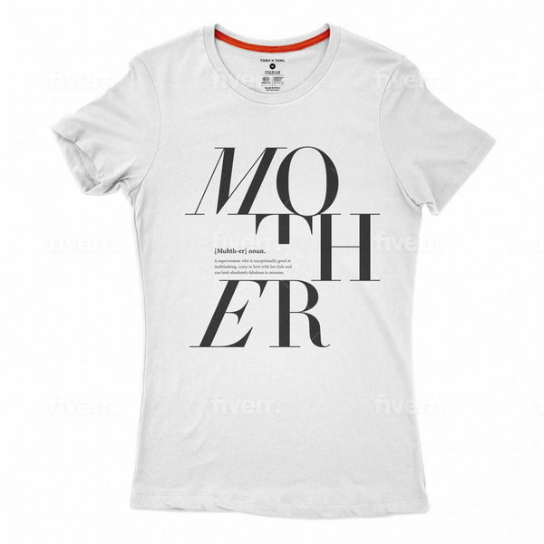 Mother logo Remix T-shirt: M