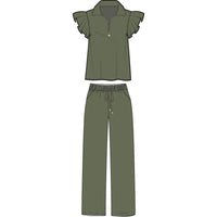 Paige Olive Pant Set