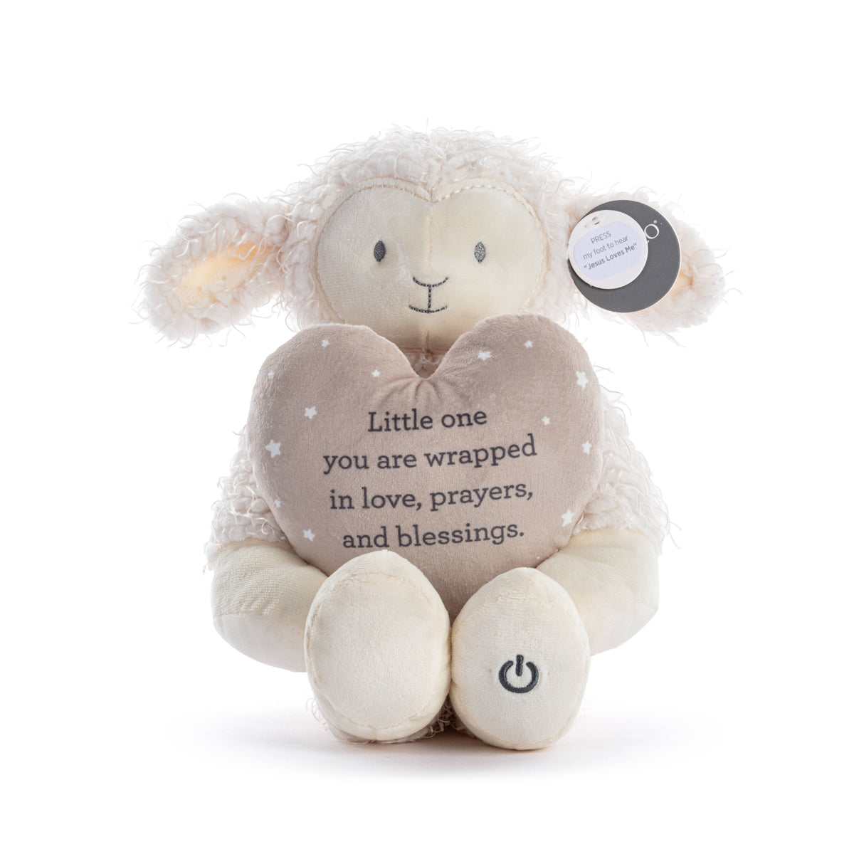 Lamb Faith Mechanical Plush - 15in