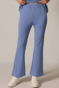 P. CILL Butter Modal Fitted Flares: Cornflower Blue