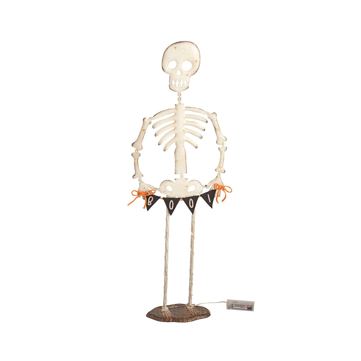 Light Up Skeleton Sitter