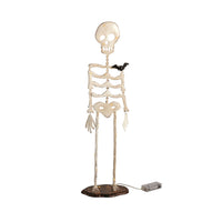 Light Up Skeleton Sitter