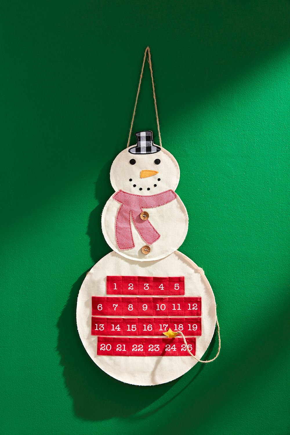 Mudpie Halloween/Christmas Reversible Countdown Calendar