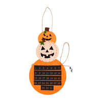 Mudpie Halloween/Christmas Reversible Countdown Calendar