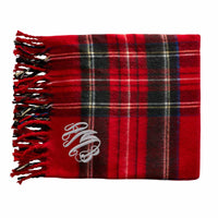 Mudpie Tartan Fringe Throw