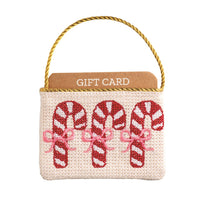 Mudpie Needlepoint Gift Card Pouch