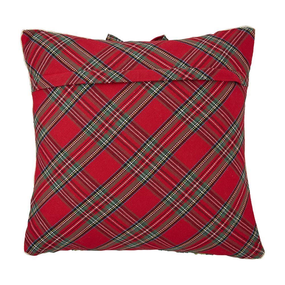 Mudpie Wreath or  Tree Tartan Hooked Pillow