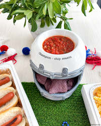 Football Helmet Chip & Dip