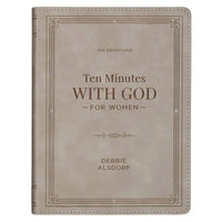 Devotional 10 Minutes with God for Women Faux Leather