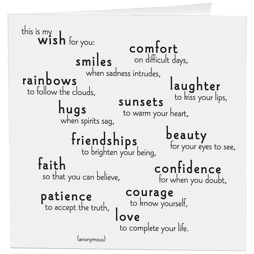 My Wish For You Greeting Cards