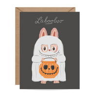 Pop-up Card - La BOO BOO Halloween Labubu Greeting Card
