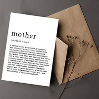 Mother Defined Greeting Card