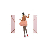 Happy Strut Greeting Card