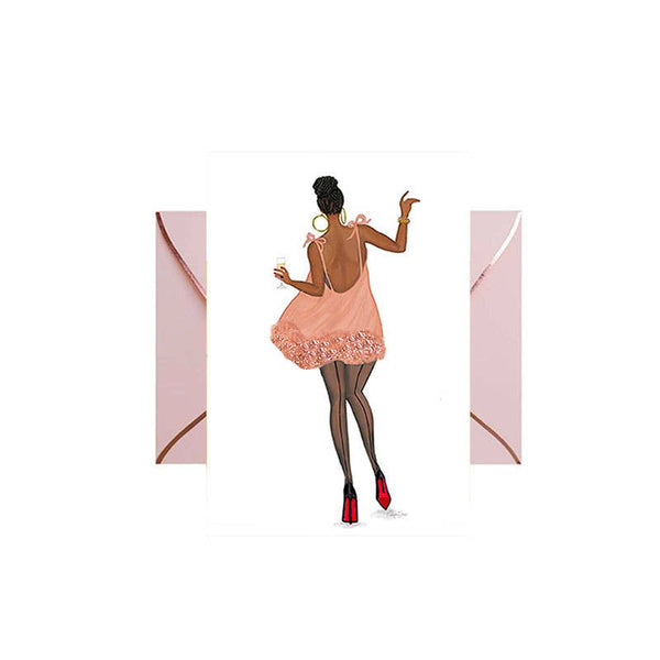 Happy Strut Greeting Card