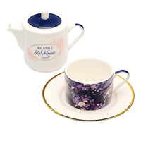 Be Still Tea for One Tea Set - Psalm 46:10