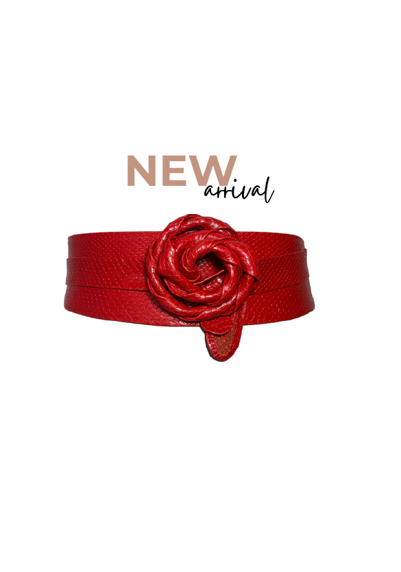 ADA Wrap Belt – Red Python | Adjustable OS