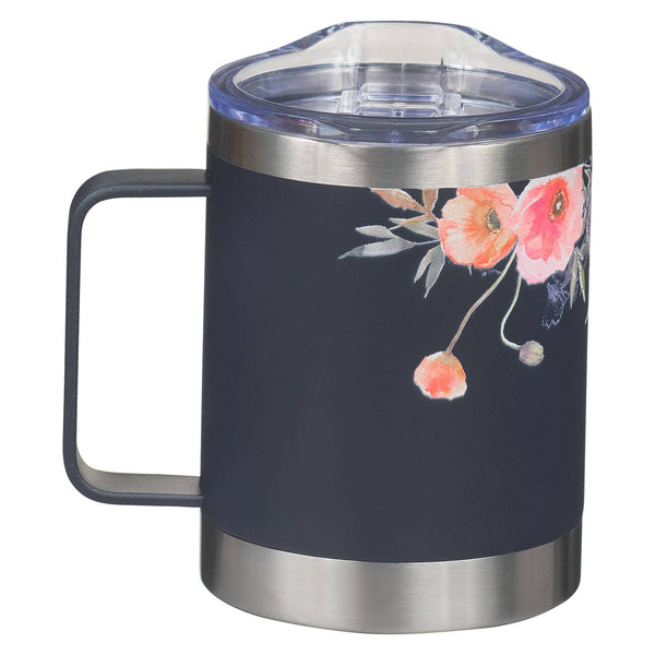 Best Mom Ever Navy Camp-style Stainless Steel Travel Tumbler
