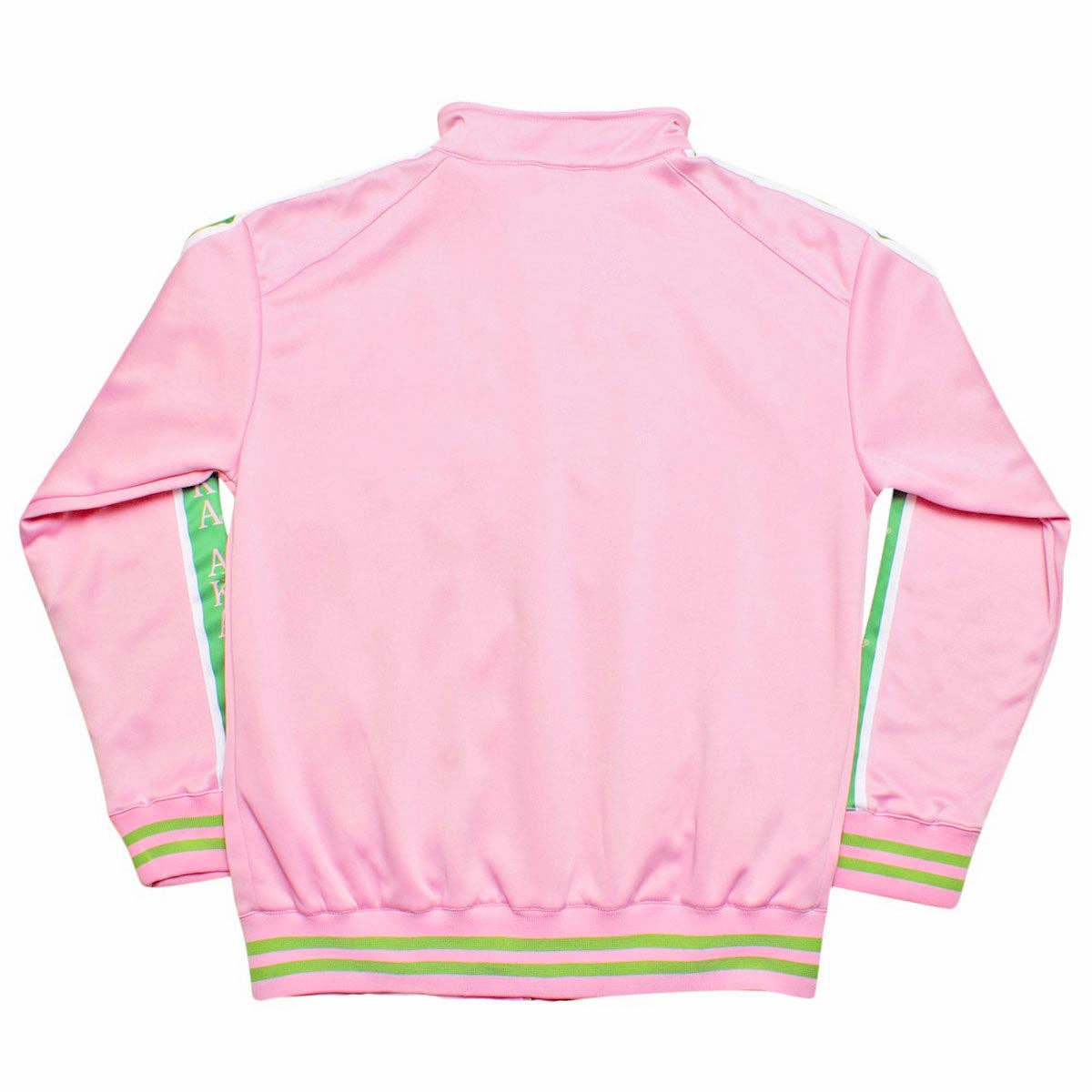 AKA Greek Apparel Pink Zip Up Track Jacket