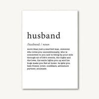 Husband Defined Greeting Card