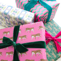 Gift Wrap - Belmont - New!: Multi Green