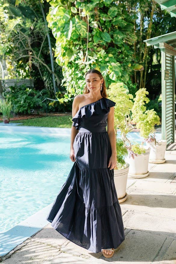 Emma Navy Dress