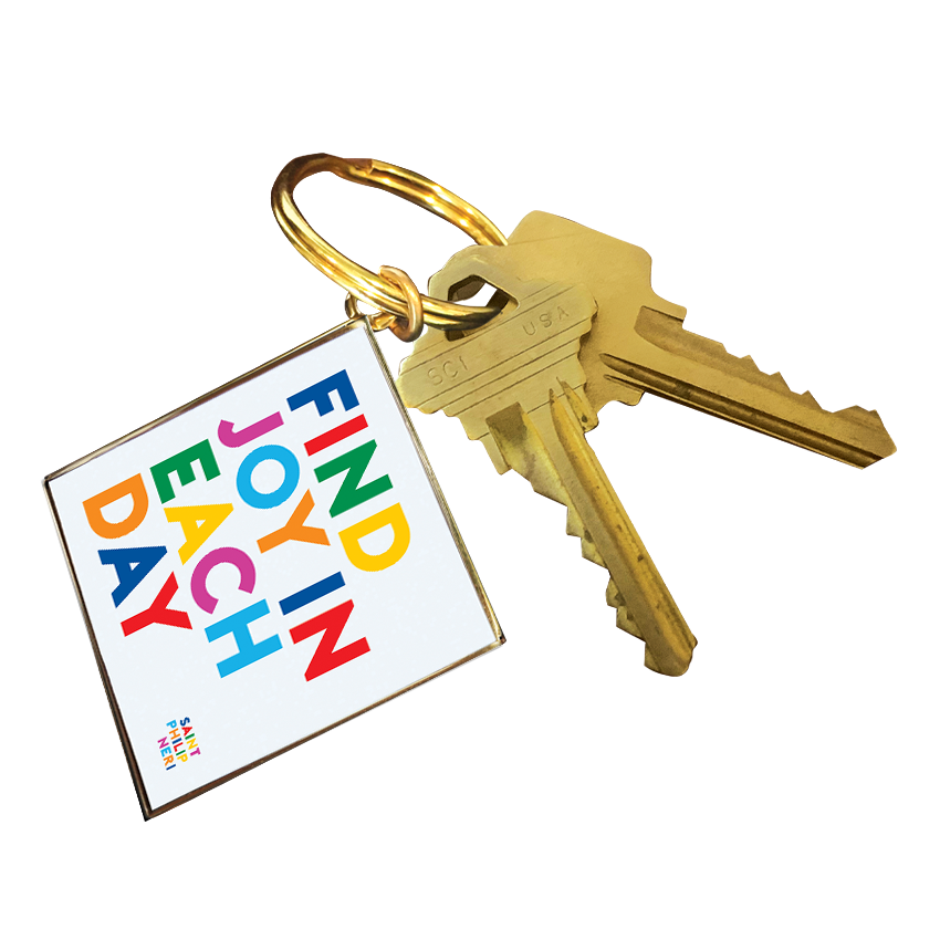 Find Joy Keychains (Saint Philip Neri)