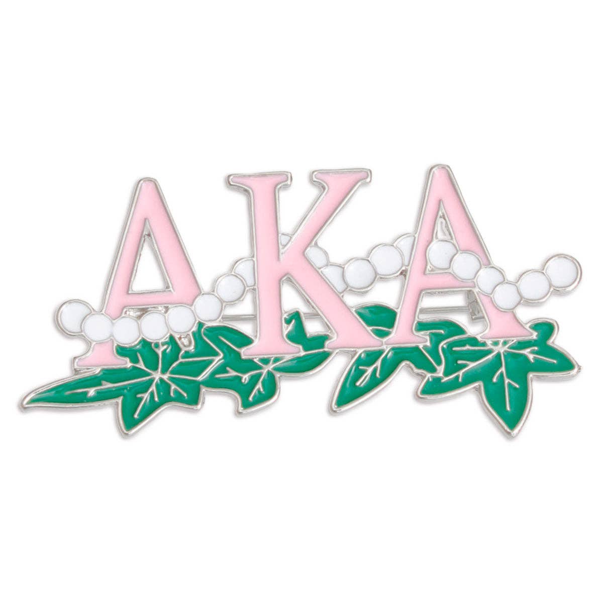 Brooch AKA Pearl Ivy Leaf Sorority Pin for Women – Heart 2 Home Gifts
