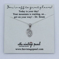 You're Off To Great Places! Necklace (sterling silver)