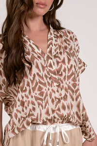 Heidi Top (Brown or Blue)
