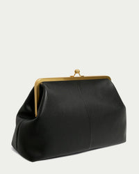 Grace Oversized Clutch: Brandy