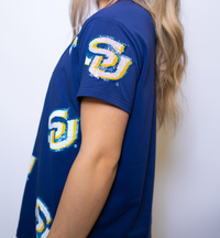 Scattered Southern "SU" (Licensed) Southern University | Women's Sequin Design
